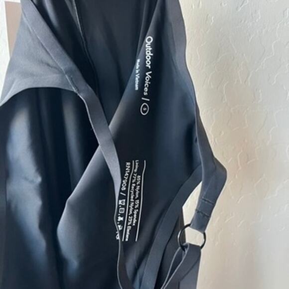 NEW Outdoor Voices Dress Exercise Racerback‎ Black Athletic Tennis Dress Size S - Picture 6 of 9